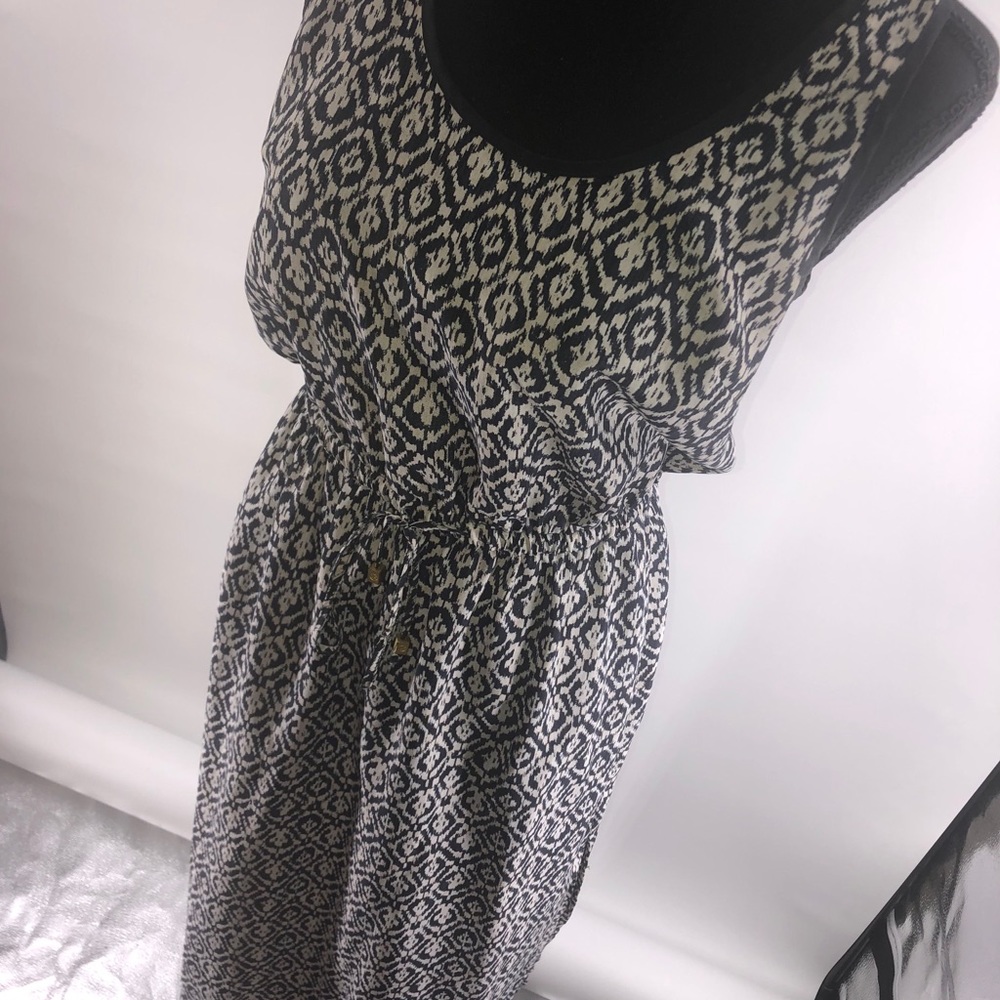 Black and white Michael Kors maxi dress